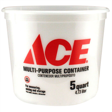 Ace Clear 5 qt Bucket