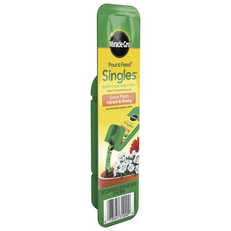 Miracle-Gro Pour & Feed Singles Plant Food For All Plants 2 oz.