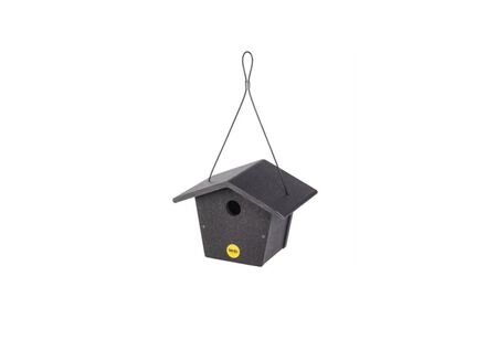 Birds Choice Bird House Recycled Plastic Bristol Black