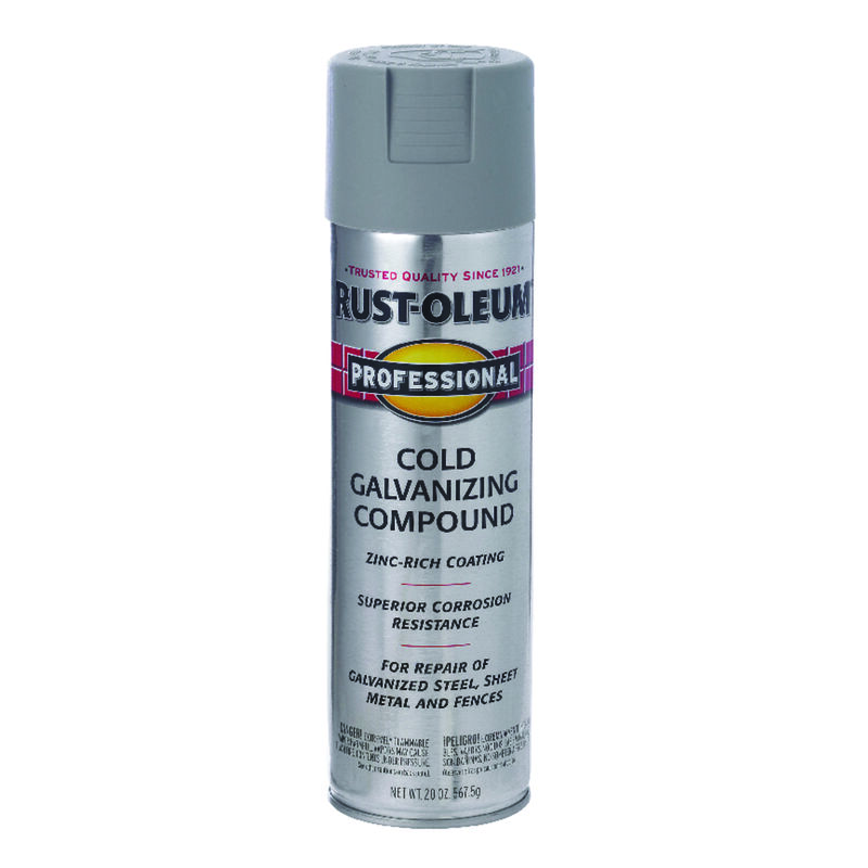 Rust Oleum Stops Rust Cold Gray Galvanizing Compound Spray 20 Oz Stine Home Yard The Family You Can Build Around