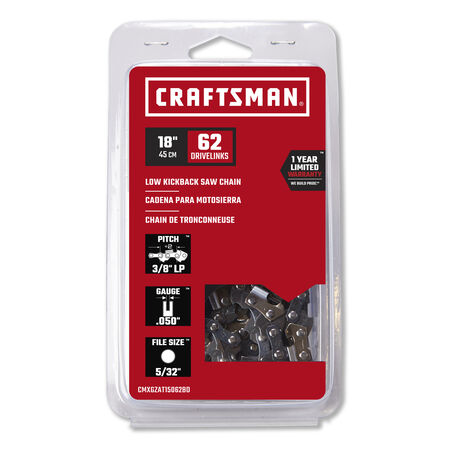 Craftsman 18 in. 62 links Chainsaw Chain