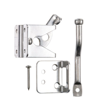 Ace 7.5 in. H X 2 in. W X 4 in. L Stainless Steel Adjustable Gate Latch