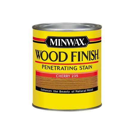 Minwax Wood Finish Semi-Transparent Cherry Oil-Based Penetrating Wood Stain 1 qt