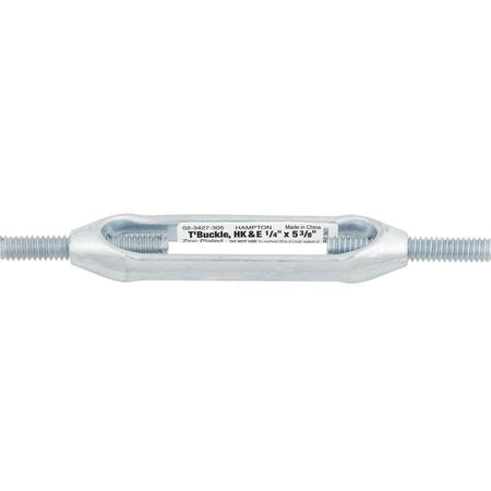 Hampton Zinc-Plated Aluminum/Steel Turnbuckle 160 lb