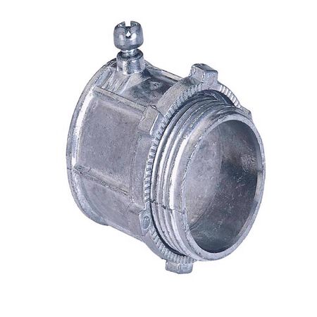 Sigma Engineered Solutions 1/2 in. D Die-Cast Zinc Set Screw Connector For EMT 50 pk