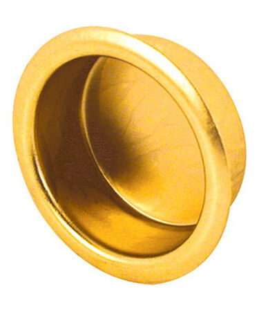 Prime-Line 0.8 in. L Brass Plated Door Pull
