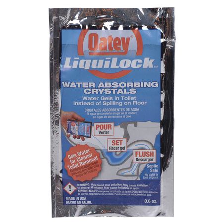 Oatey Liquilock Water Solidifier
