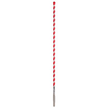 Milwaukee 5/16 in. X 12 in. L Carbide Hammer Drill Bit 3-Flat Shank 1 pk