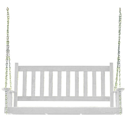 Swing UG Porch 54" White