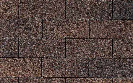 Roof Supreme 3 tab Brown wood 