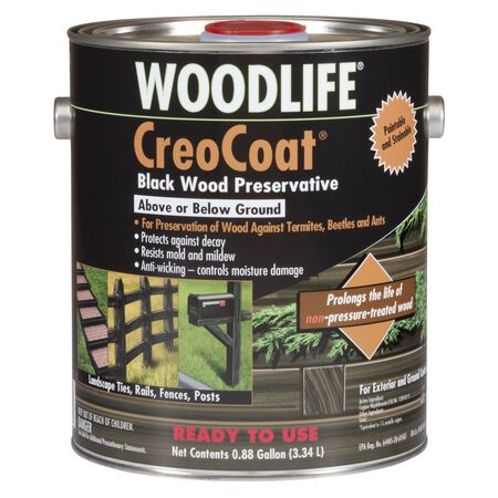 Woodlife CreoCoat Water-Based Wood Preservative Black .88 gal.