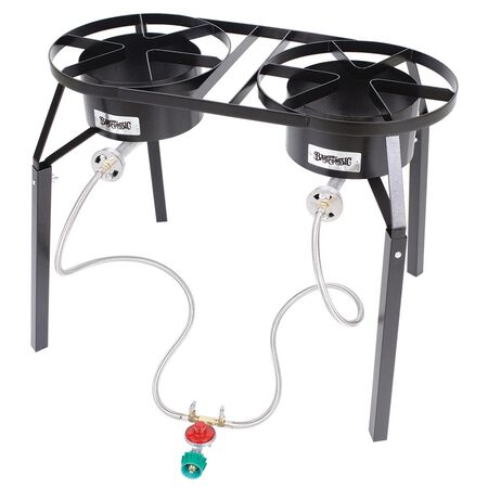 Bayou Classic 59000 BTU Welded Steel Frame Outdoor Cooker