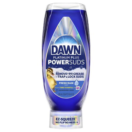 Dawn PowerSuds Fresh Scent Liquid Dishwashing Liquid 17.4 oz 1 Pack