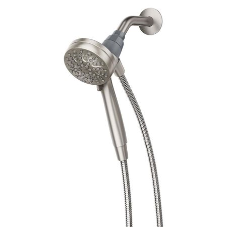 Moen Engage Brushed Nickel 6 settings Handheld Showerhead 1.75 gpm