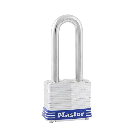 Master Lock 1-5/16 in. H X 1-5/8 in. W X 1-9/16 in. L Laminated Steel Double Locking Exterior Padloc