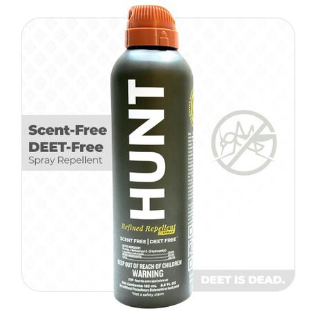 Hunt Scent-Free, DEET-Free Insect Repellent Spray