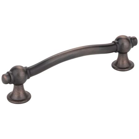 4-7/8" Overall Length Modern Cabinet Pull Brushed Oil Rubbed Bronze