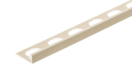 Sand Stone 3/8 in. X 98.5 in. PVC L-Shaped Tile Edging Trim