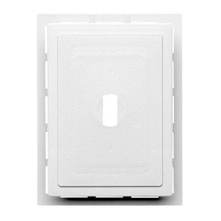Vinyl White J-Block Mini Mount