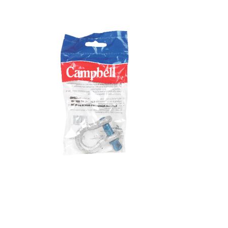 Campbell Galvanized Forged Carbon Steel Anchor Shackle 2000 lb