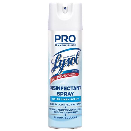 Lysol Crisp Linen Scent Disinfectant Spray 19 oz 1 pk