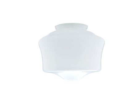 Westinghouse Schoolhouse White Glass Lamp Shade 1 pk