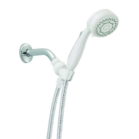 Delta White Stainless Steel 7 settings Showerhead 1.75 gpm