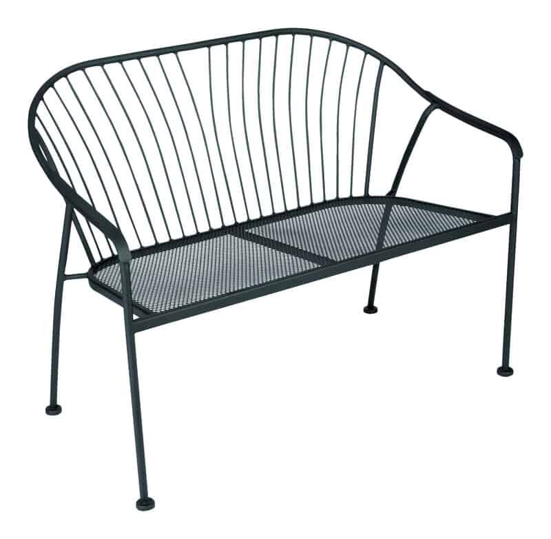 Living Accents Winston Bench Steel 31 89 In H X 23 03 In L X