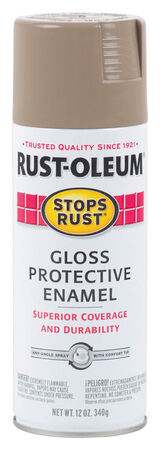 Rust-Oleum Protective Enamel Cambridge Stone Gloss Spray Paint 12 oz.