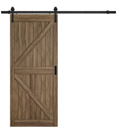 Renin 84 in. H X 36 in. W K-Design Barn Door