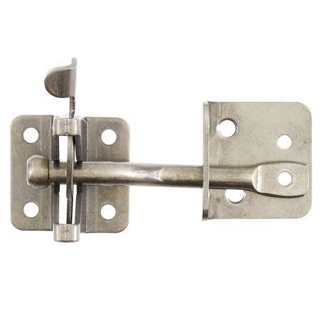 Ace 7.5 in. H X 2 in. W X 4 in. L Stainless Steel Adjustable Gate Latch