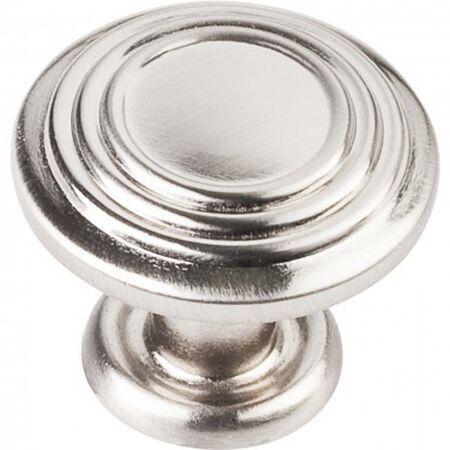 1-1/4" Diameter Spiral Cabinet Knob Satin Nickel
