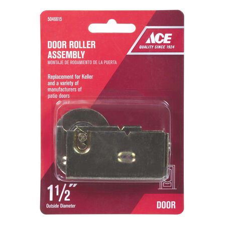 Ace 1-1/2 in. D Steel Roller Assembly 1 pc