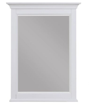 Aurafina CUNNINGHAM | Plantation White Beveled Glass Mirror