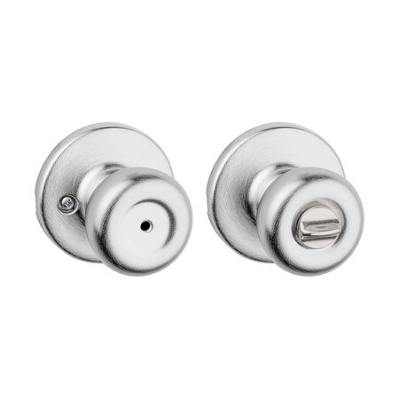 Kwikset Tylo Satin Chrome Privacy Knob Right or Left Handed