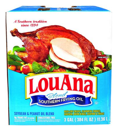 LouAna Peanut Frying Oil 3 gal Boxed