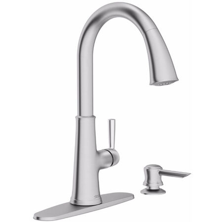 American Standard Maven One Handle Stainless Steel Pull-Down Kitchen Faucet