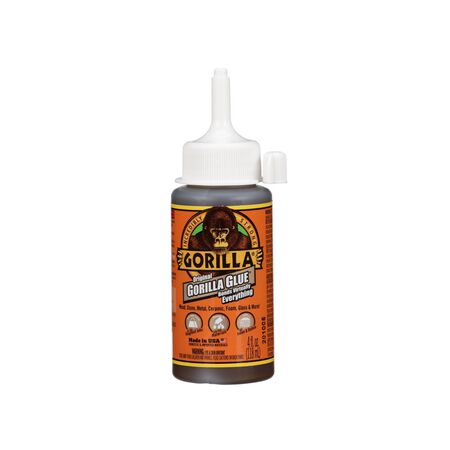 Gorilla High Strength Glue Tan Original Gorilla Glue 4 oz
