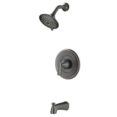 Chatfield Tub and Shower Trim Kit with Valve Legacy Bronze