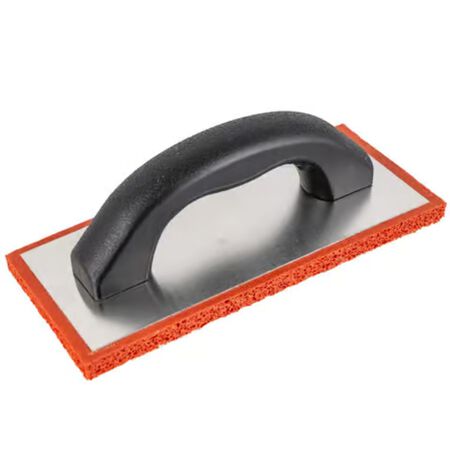 Warner 4 in. W x 9 in. L Rubber Hand Float Coarse