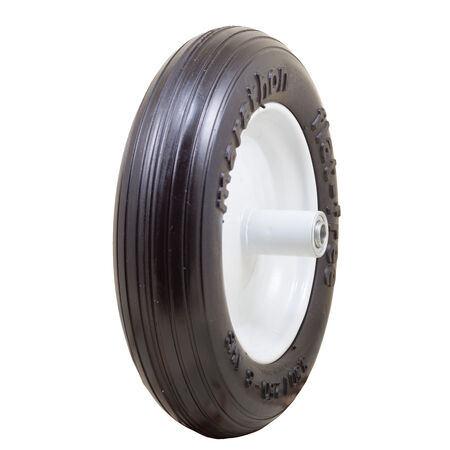 Marathon 8 in. D X 13.3 in. D 300 lb. cap. Centered Wheelbarrow Tire Polyurethane 1 pk