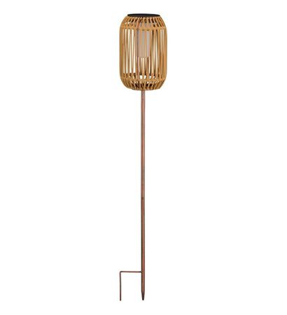 Regal Art & Gift Wicker Solar Stake, Cylinder