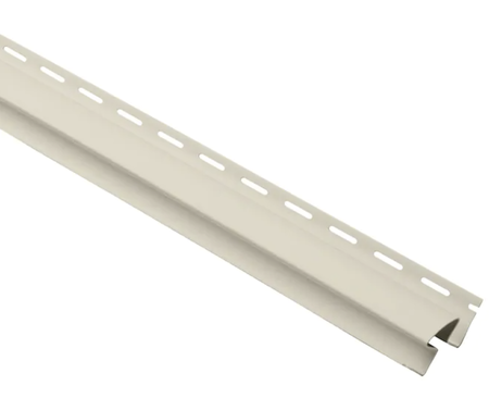 Georgia-Pacific Inside Corner Post Almond 1.5" x 120" Vinyl Siding Trim