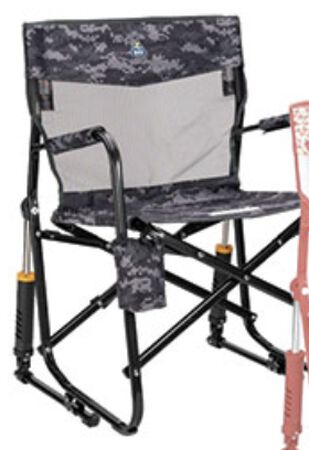 GCI Freestyle Elite Rocker Chair Gray Camo