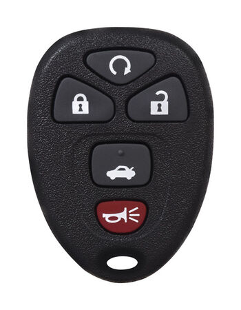 DURACELL Advanced Remote Automotive Replacement Key GM KOBGT04A 5-Button Remote Double sided Fo