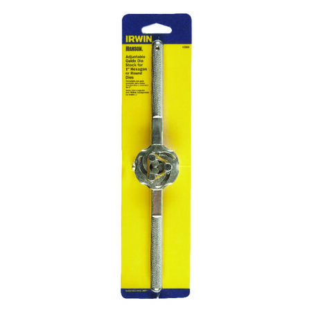 Irwin Hanson Steel SAE Adjustable Guide Die Stock 1 in. # 26 1 pc