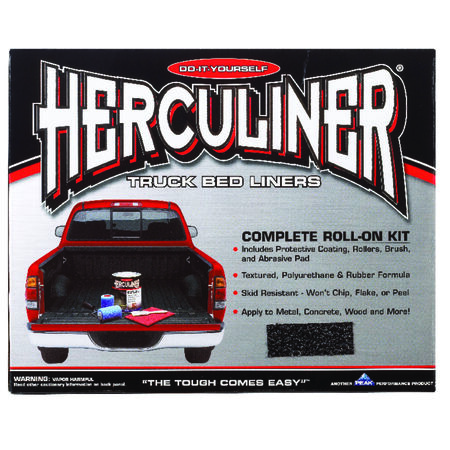 Herculiner Black Truck Bed Coating Kit 1 gal