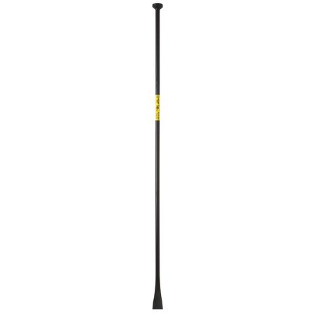 Truper 72 in. Steel Digging/Tamping Bar Steel Handle