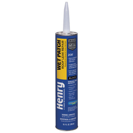 Henry Asphalt Wet Patch Roof Cement 10.1 oz. Black