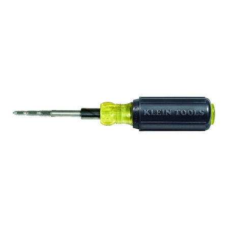 Klein Tools Steel SAE 6-in-1 Tapping Tool 6-32, 8-32, 10-32, 10-24, 12-24, 1/4-20, 7-3/4 1 pc